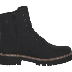 Rieker Z5723-00, Schnürstiefel, Damen, schwarz/schwarz
