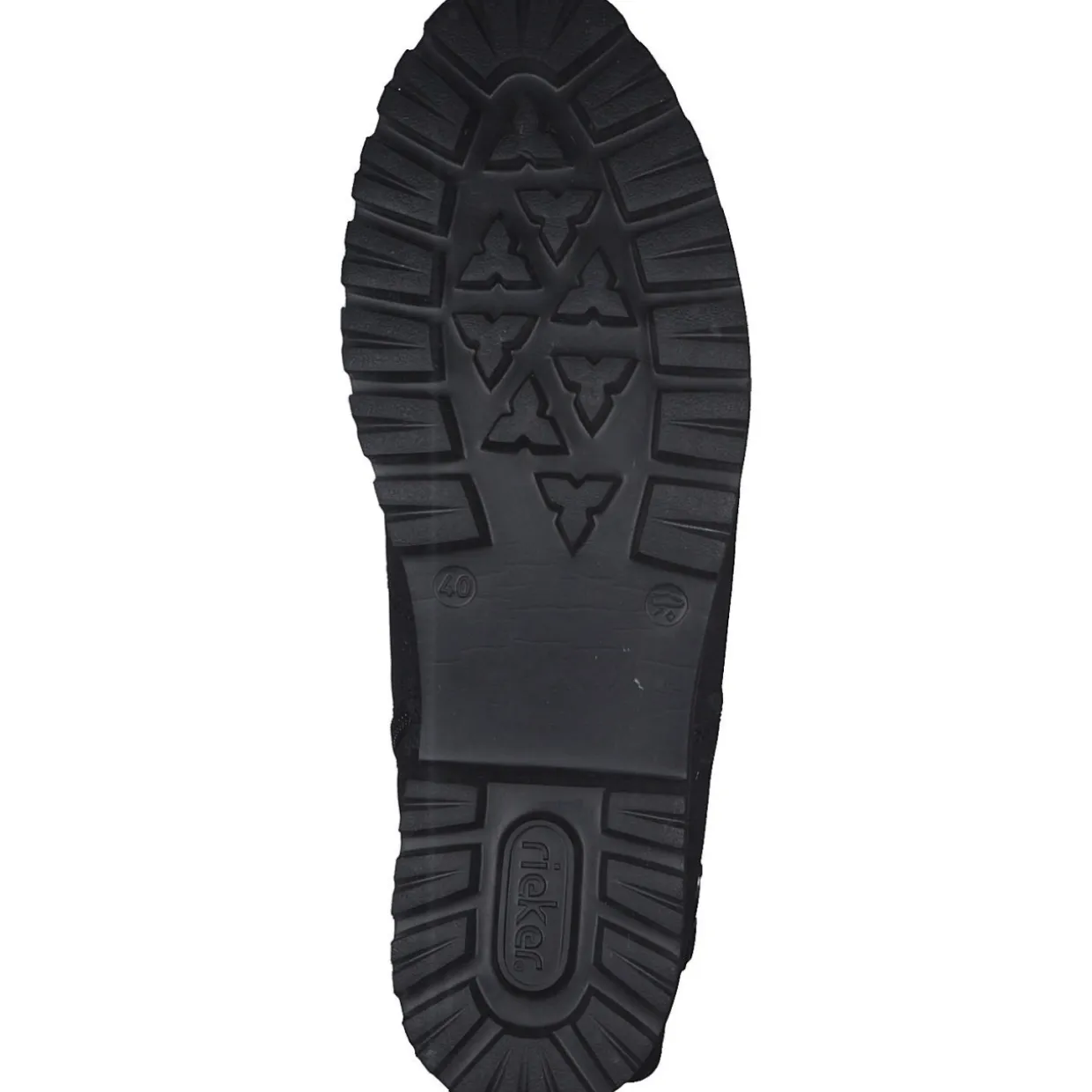 Rieker Z5723-00, Schnürstiefel, Damen, schwarz/schwarz