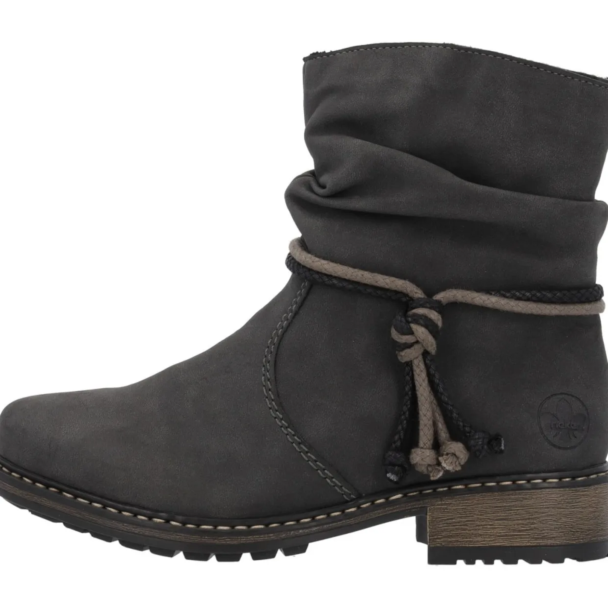 Rieker Z6893, Stiefeletten, Damen, Anthrazit
