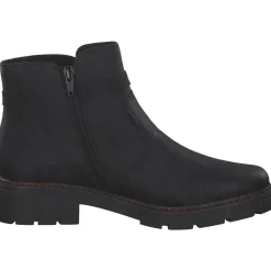 Rieker Z3566, Winterstiefeletten, Damen, schwarz/schwarz