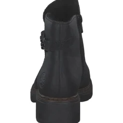 Rieker Z3566, Winterstiefeletten, Damen, schwarz/schwarz