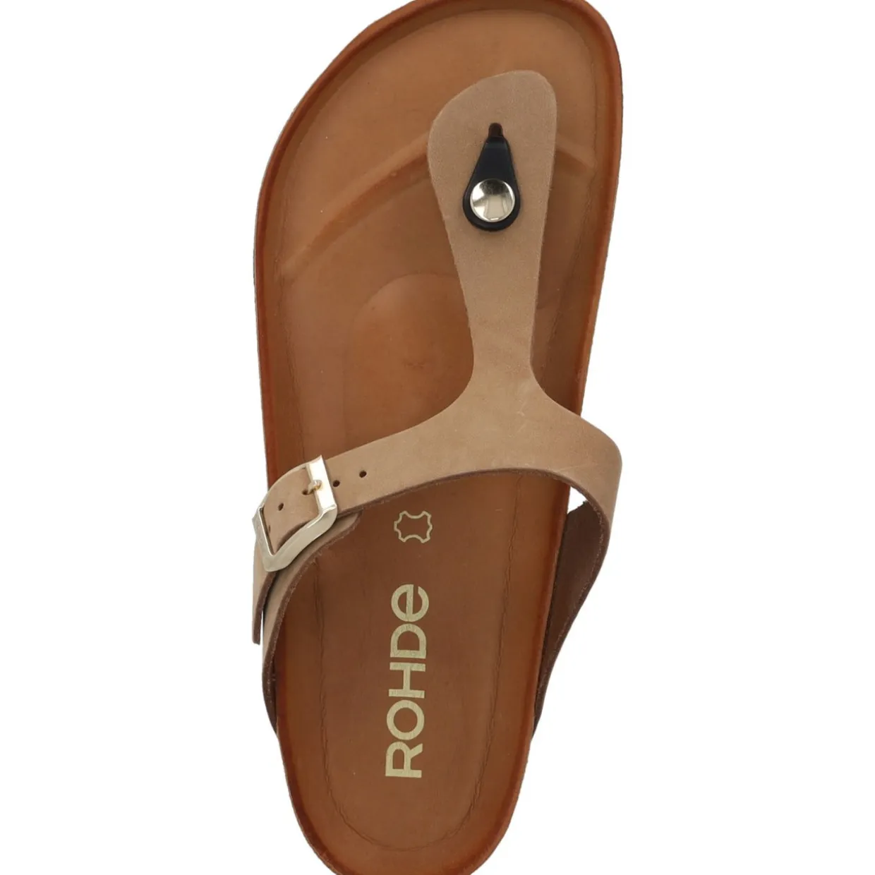 Rohde 5642, Hausschuhe & Pantoffeln, Damen, Beige
