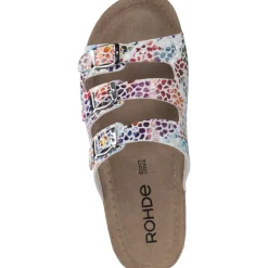 Rohde 5851, Hausschuhe & Pantoffeln, Damen, beige - muster