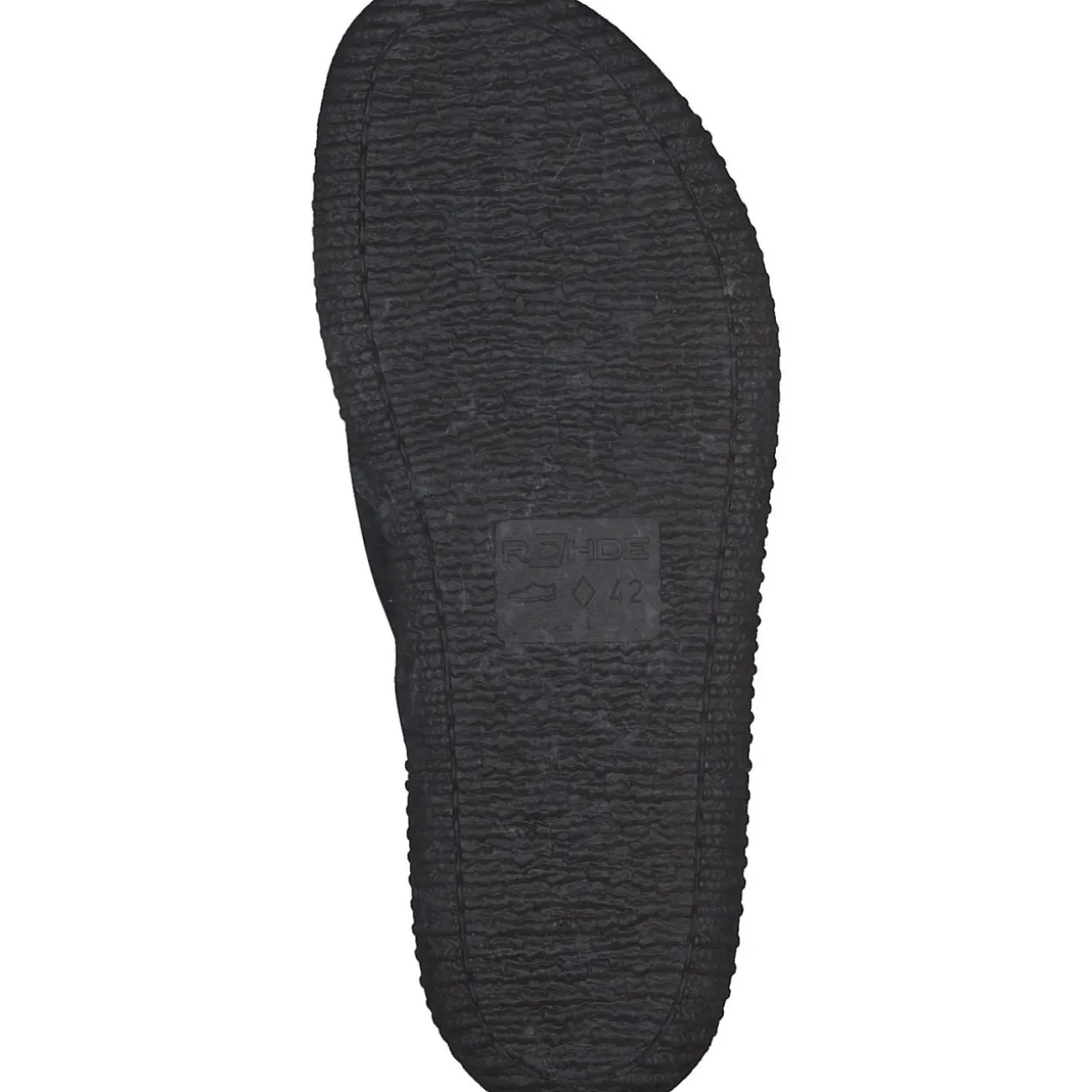 Rohde 2776, Pantoletten, Herren, Schwarz
