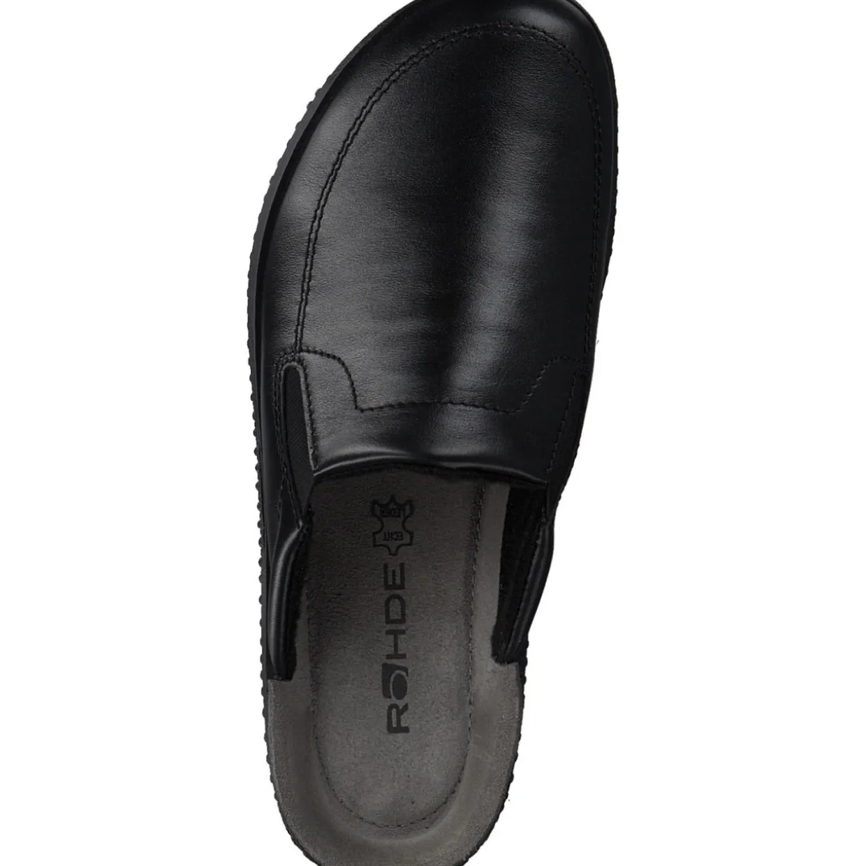 Rohde 2776, Pantoletten, Herren, Schwarz