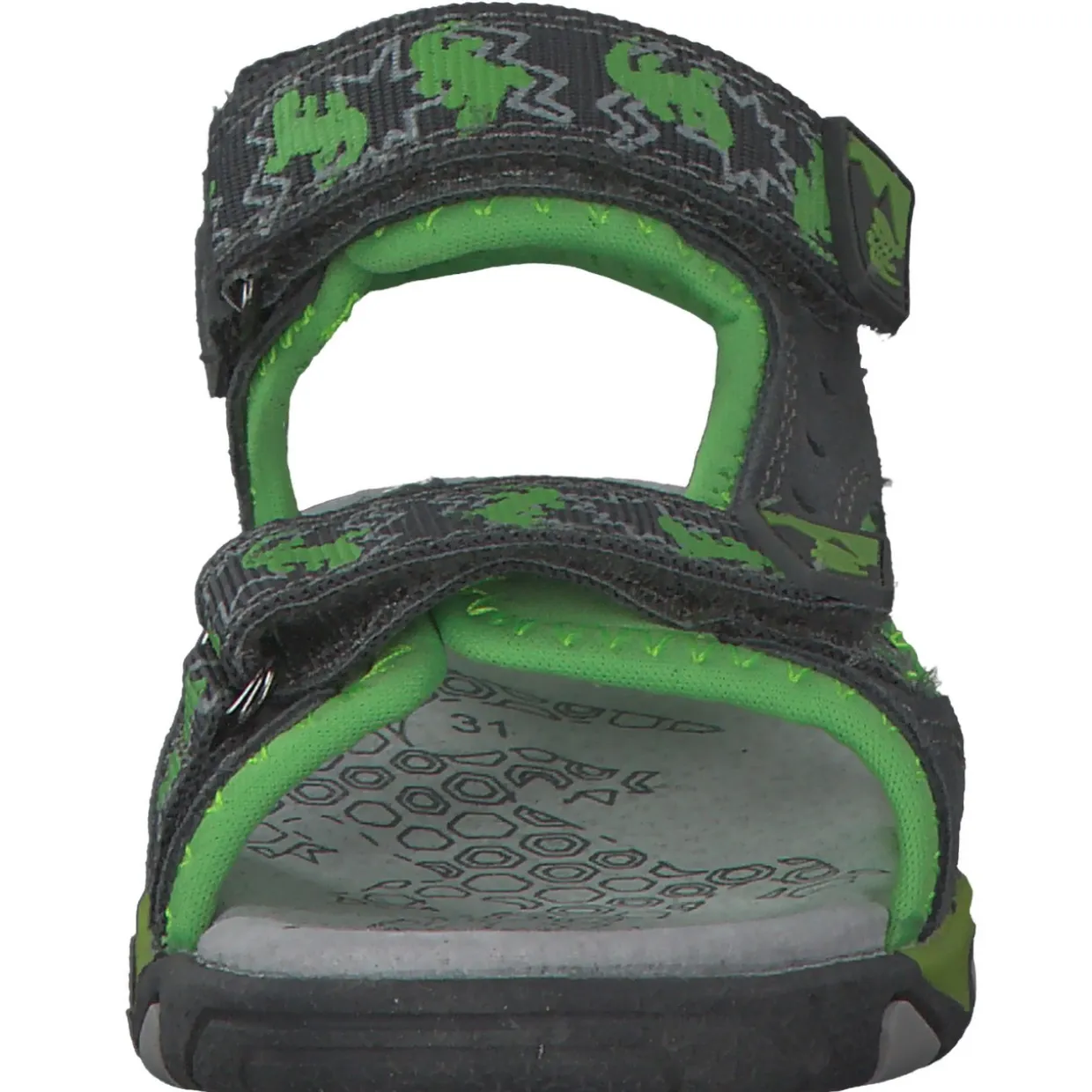 Salamander Brian 21210, Sandalen (Kinder), Kinder, Grün (Dk Grey Green)