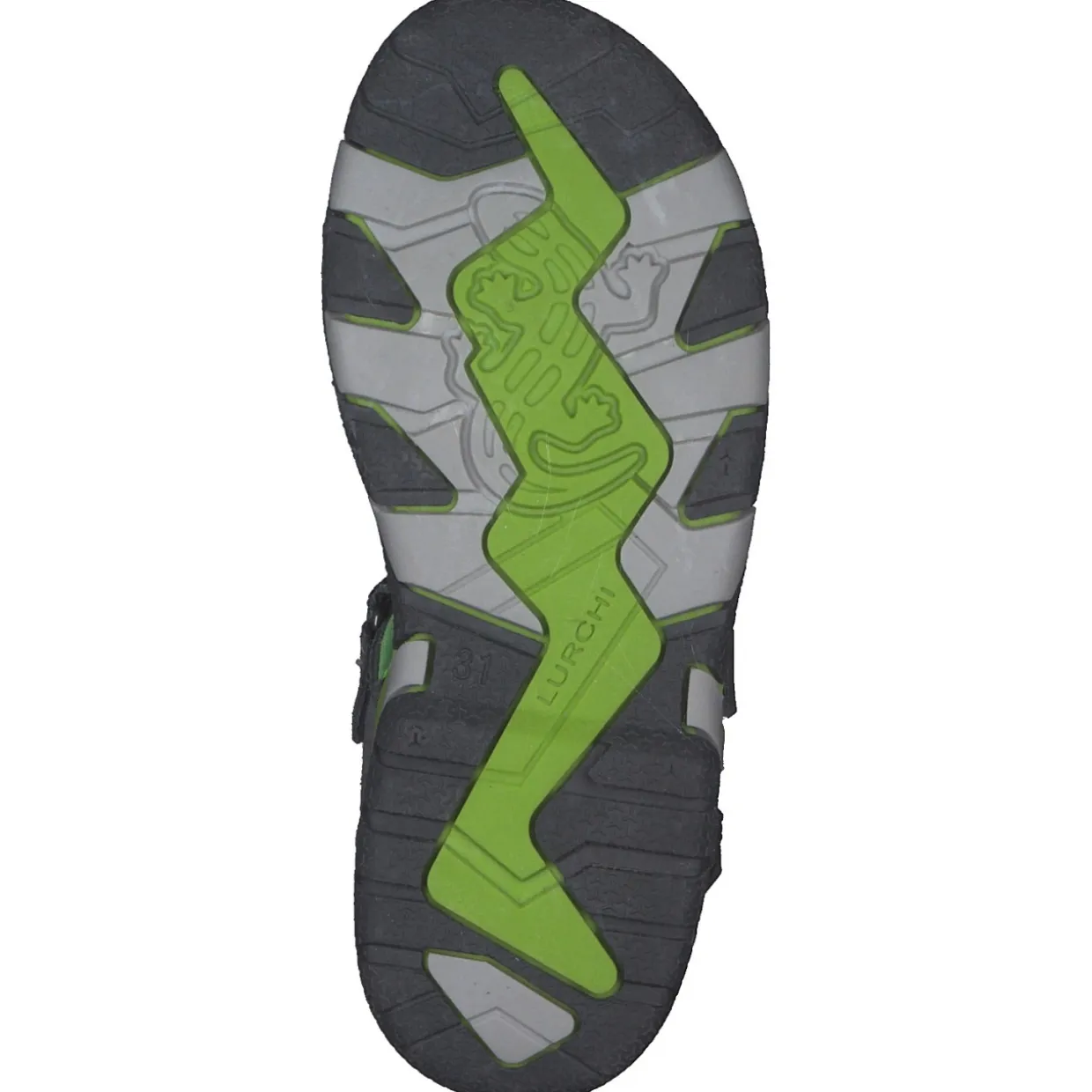 Salamander Brian 21210, Sandalen (Kinder), Kinder, Grün (Dk Grey Green)