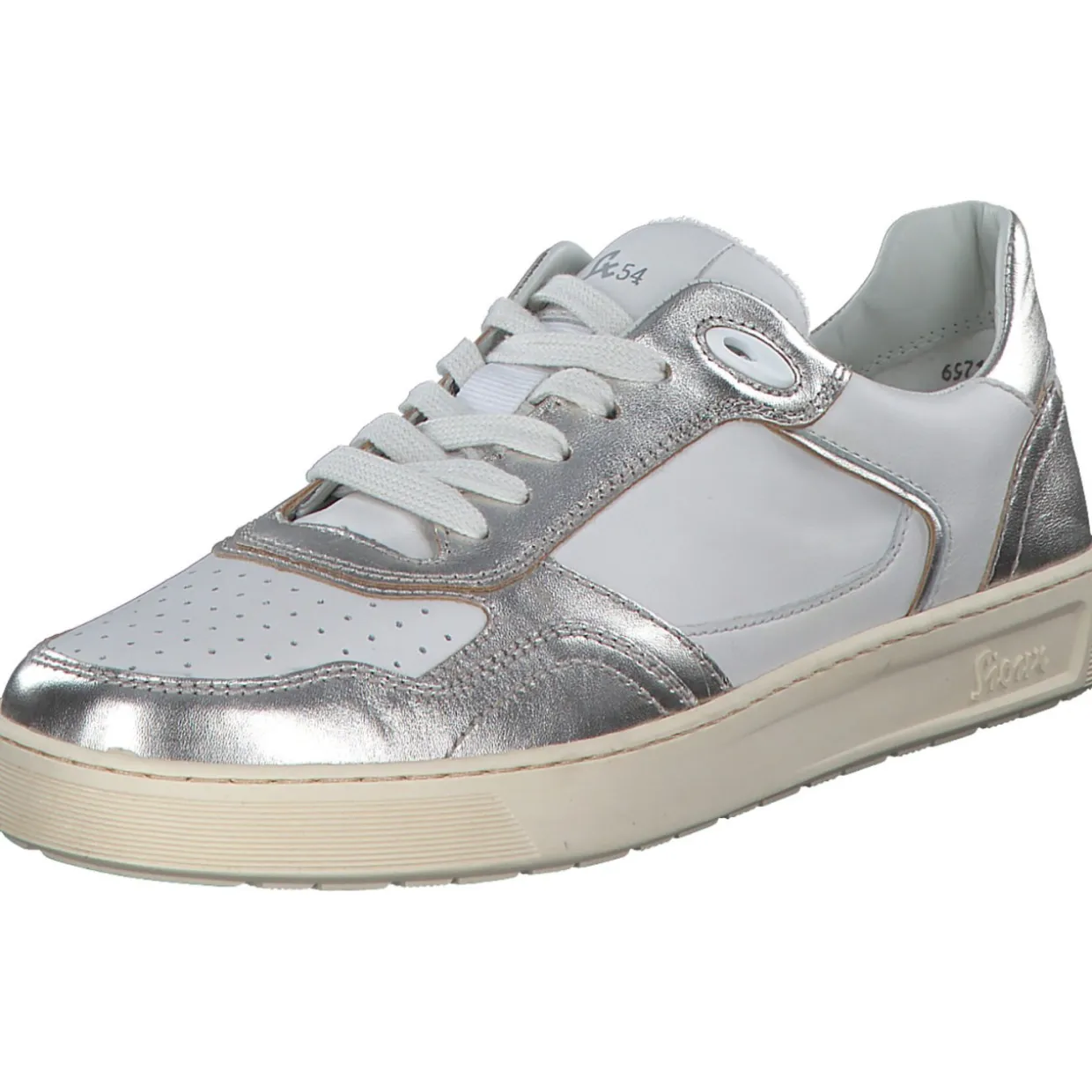 Sioux Tedroso 6971, Schnürschuhe, Damen, platin/snow