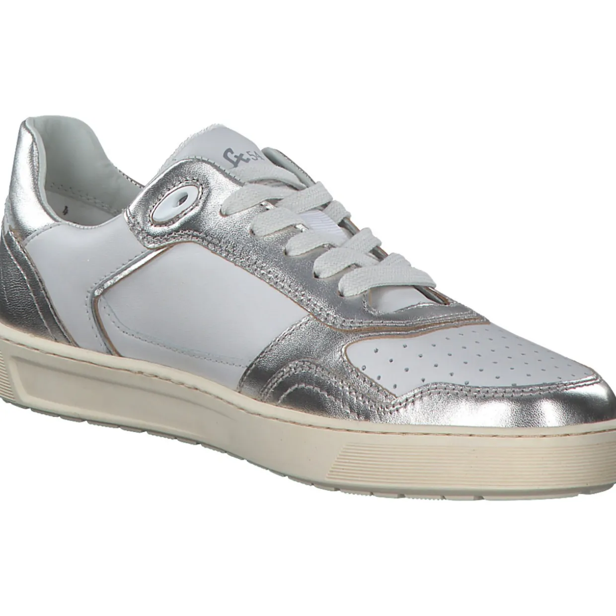 Sioux Tedroso 6971, Schnürschuhe, Damen, platin/snow