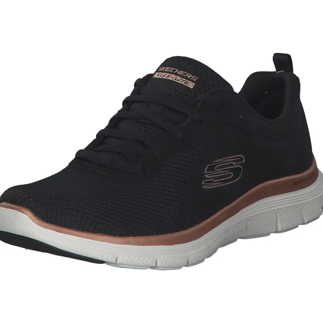 Skechers 149303, Sneakers Low, Damen, BKRG Schwarz
