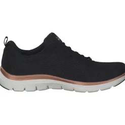 Skechers 149303, Sneakers Low, Damen, BKRG Schwarz