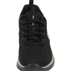 Skechers 12615, Sneakers Low, Damen, Schwarz (Black Rose Gold)