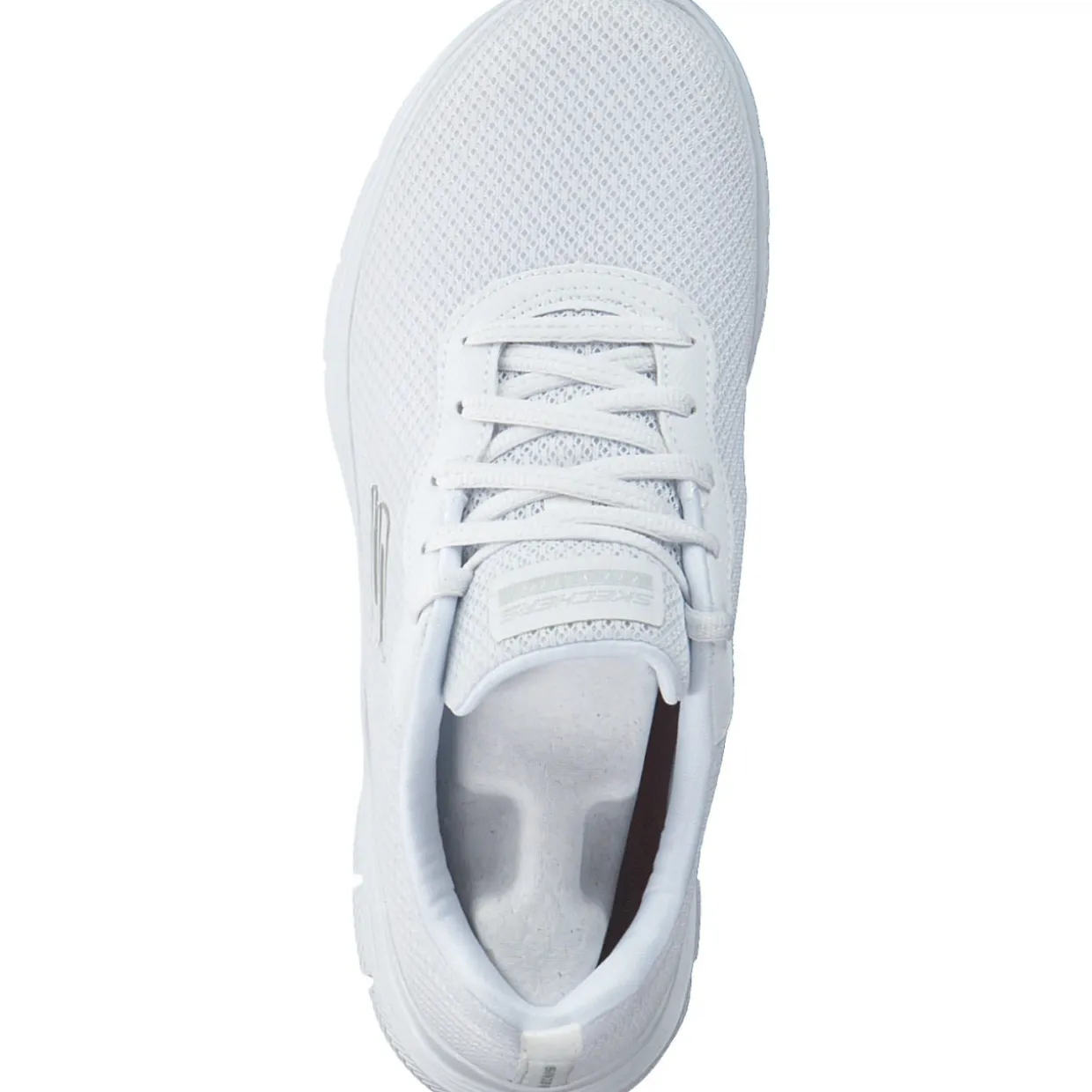 Skechers 149303, Sneakers Low, Damen, WHT Weiß