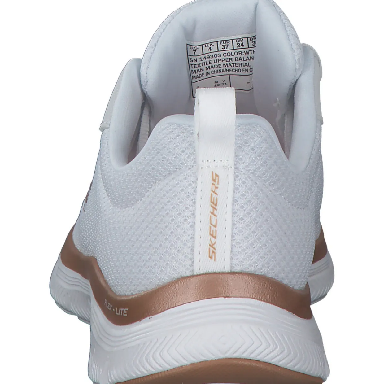 Skechers 149303, Sneakers Low, Damen, WTRG white rose gold