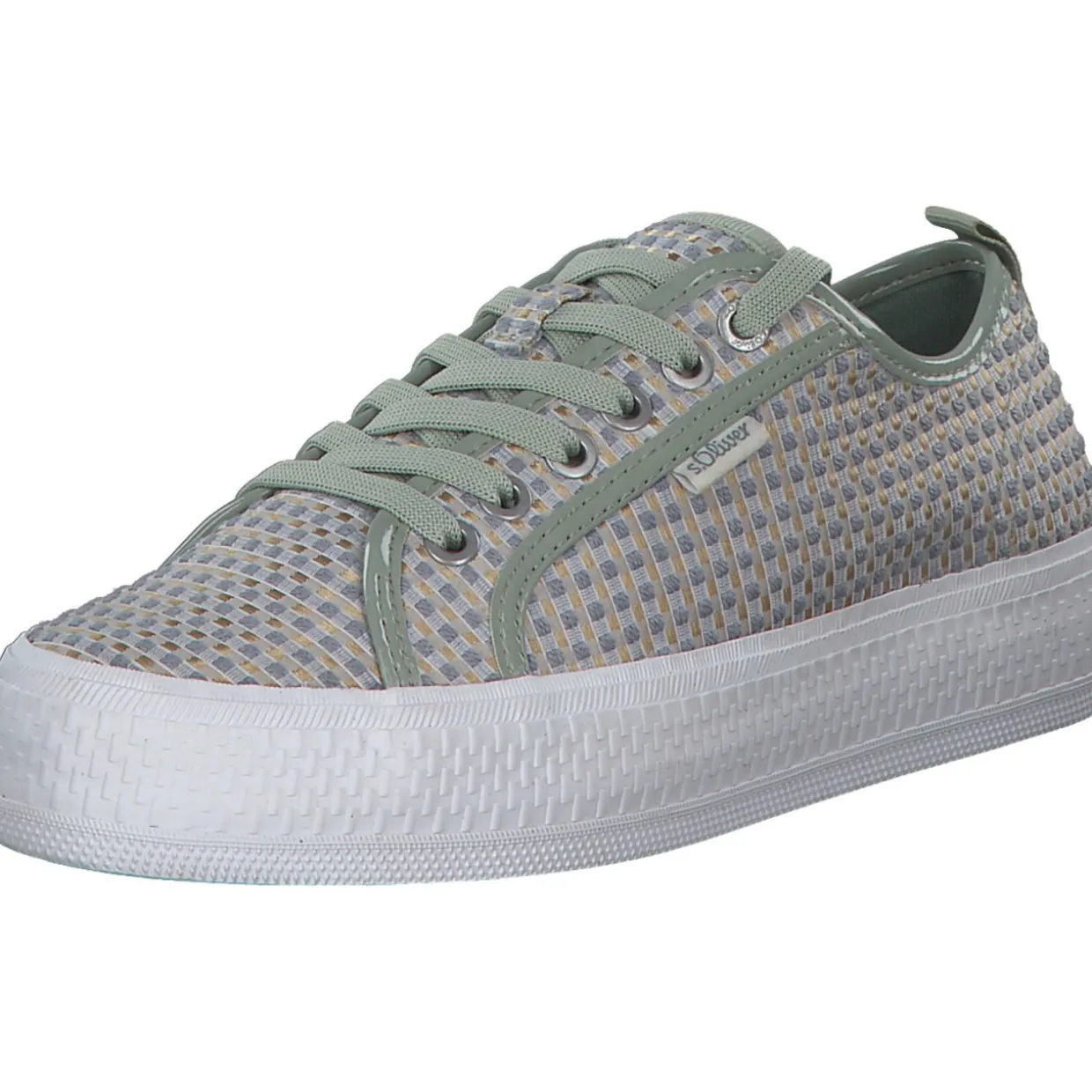 s. Oliver 23650, Sneakers Low, Damen, Grün