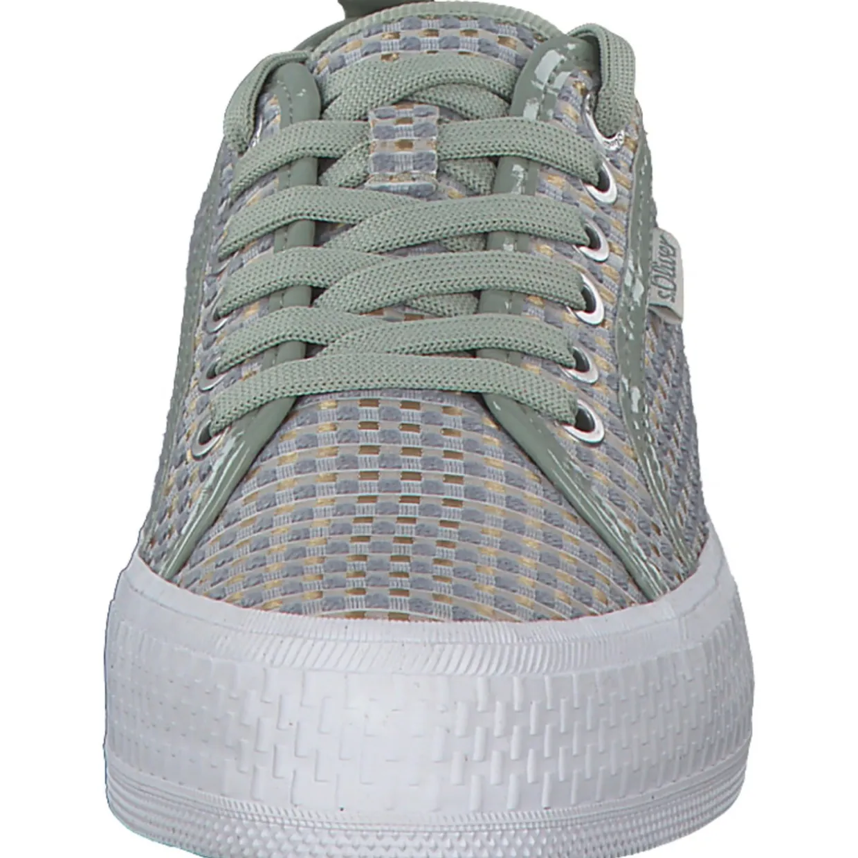 s. Oliver 23650, Sneakers Low, Damen, Grün