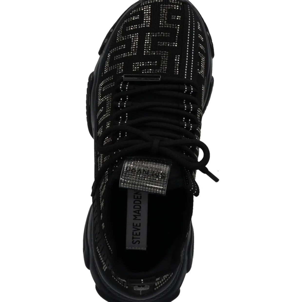 Steve Madden Maxout SM11002264, Schnürschuhe, Damen, Schwarz