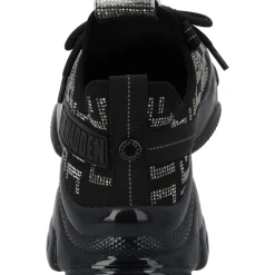Steve Madden Maxout SM11002264, Schnürschuhe, Damen, Schwarz