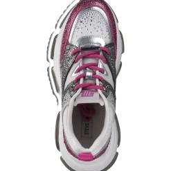 Steve Madden Privy SM19000082, Schnürschuhe, Damen, GREEN FOREST / PINK