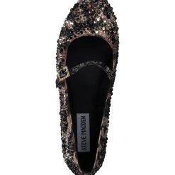 Steve Madden SM11003427-969 Brissa-R, Ballerinas, Damen, LEOPARD