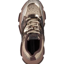 Steve Madden SM19000082-CM3 Privy, Schnürschuhe, Damen, cappucino multi