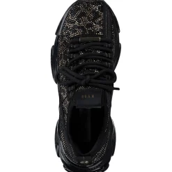 Steve Madden SM11003512-363 Maxilla-S, Schnürschuhe, Damen, black gold