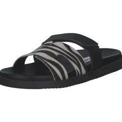 Steve Madden SM11003505-999, Plateau-Pantoletten, Damen, Zebra