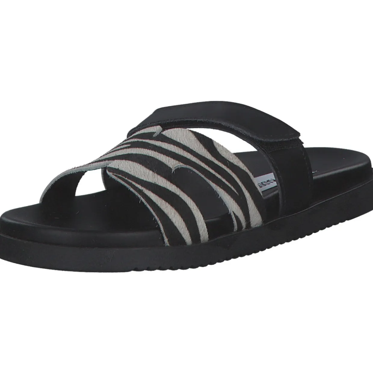 Steve Madden SM11003505-999, Plateau-Pantoletten, Damen, Zebra