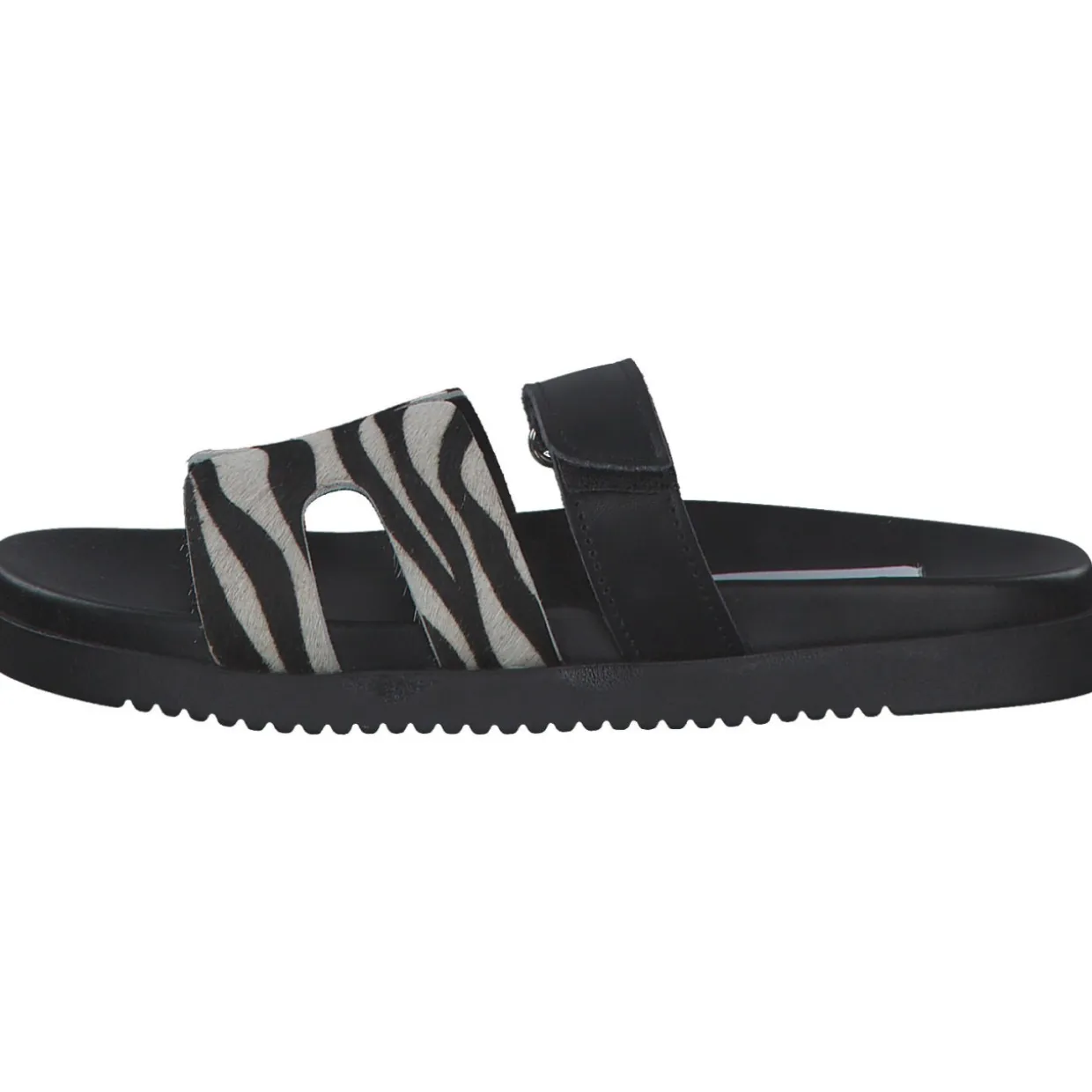 Steve Madden SM11003505-999, Plateau-Pantoletten, Damen, Zebra