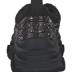 Steve Madden SM19000082-915 Privy, Schnürschuhe, Damen, black/silver