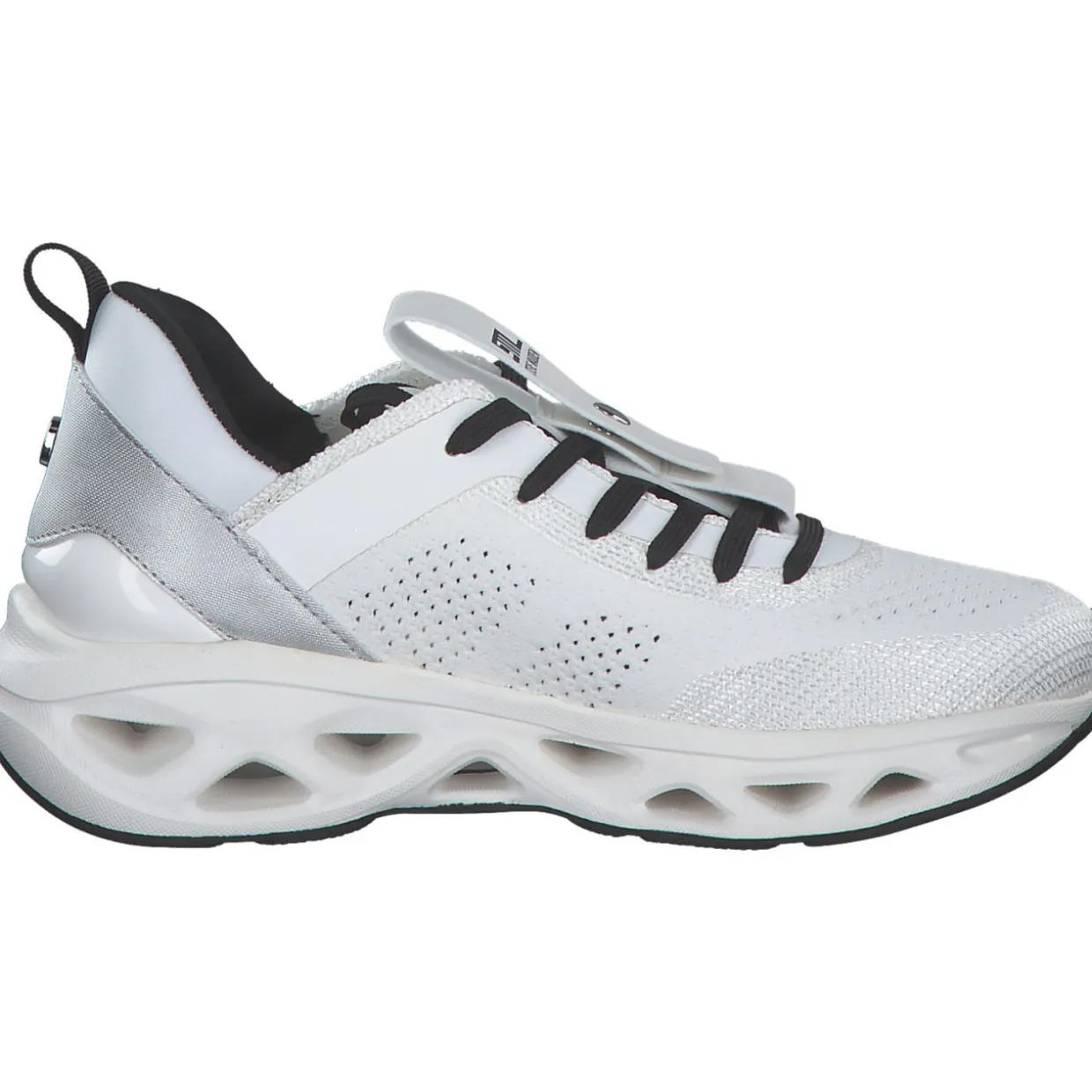 Steve Madden SM11003055-196 Surge 1, Schnürschuhe, Damen, white/silver