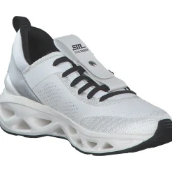 Steve Madden SM11003055-196 Surge 1, Schnürschuhe, Damen, white/silver
