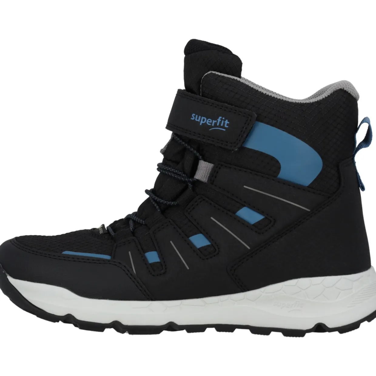 Superfit 1-000568-0000 FREE RIDE, Winterstiefel, Kinder, SCHWARZ/BLAU