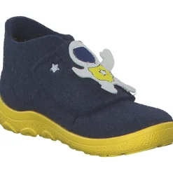 Superfit 1-006295-8000 HAPPY OCTI, Hausschuhe & Pantoffeln, Kinder, DUNKELBLAU/GELB