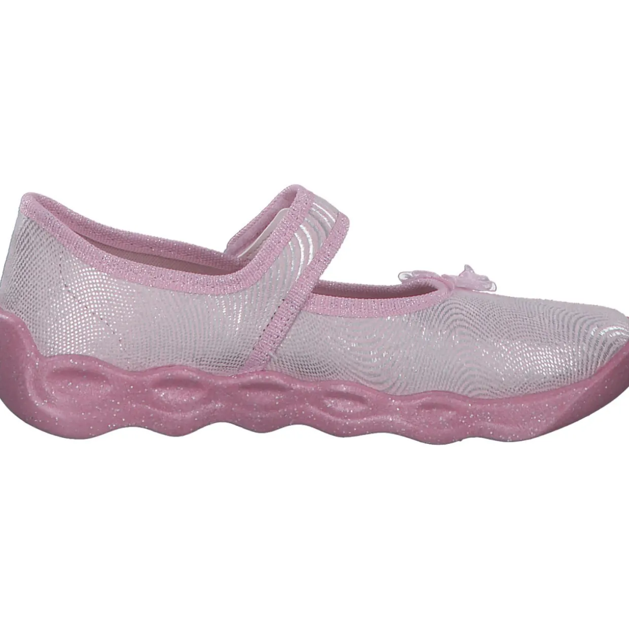 Superfit 1-006271-5540 Hausschuh Textil, Hausschuhe & Pantoffeln, Kinder, BUBBLE ROSA/WEIß