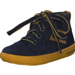Superfit MOPPY 00349, Sneakers Low, Kinder, Blau/Gelb