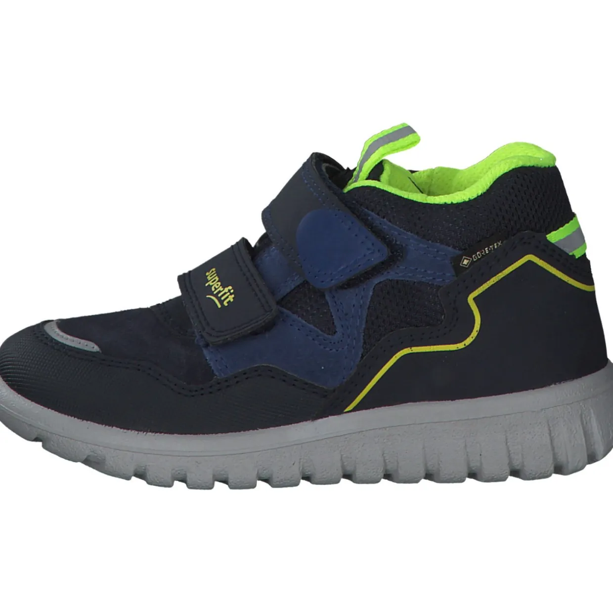 Superfit SPORT7 MINI 06201, Halbschuhe (Kinder), Kinder, BLAU/GELB