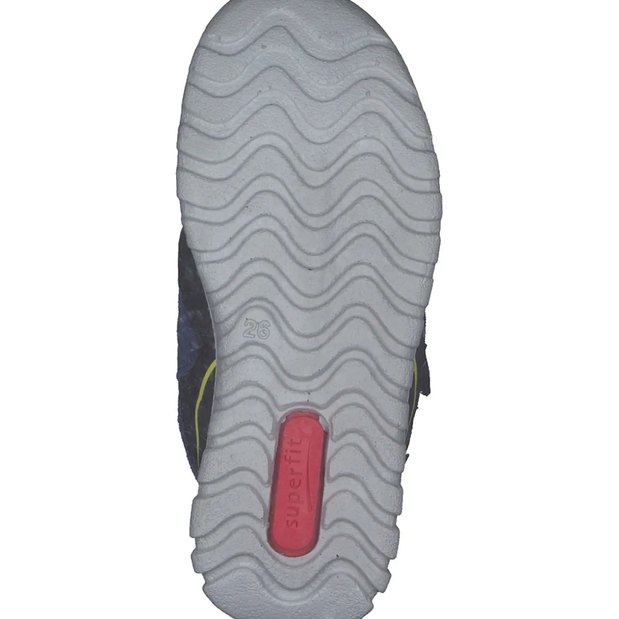 Superfit SPORT7 MINI 06201, Halbschuhe (Kinder), Kinder, BLAU/GELB