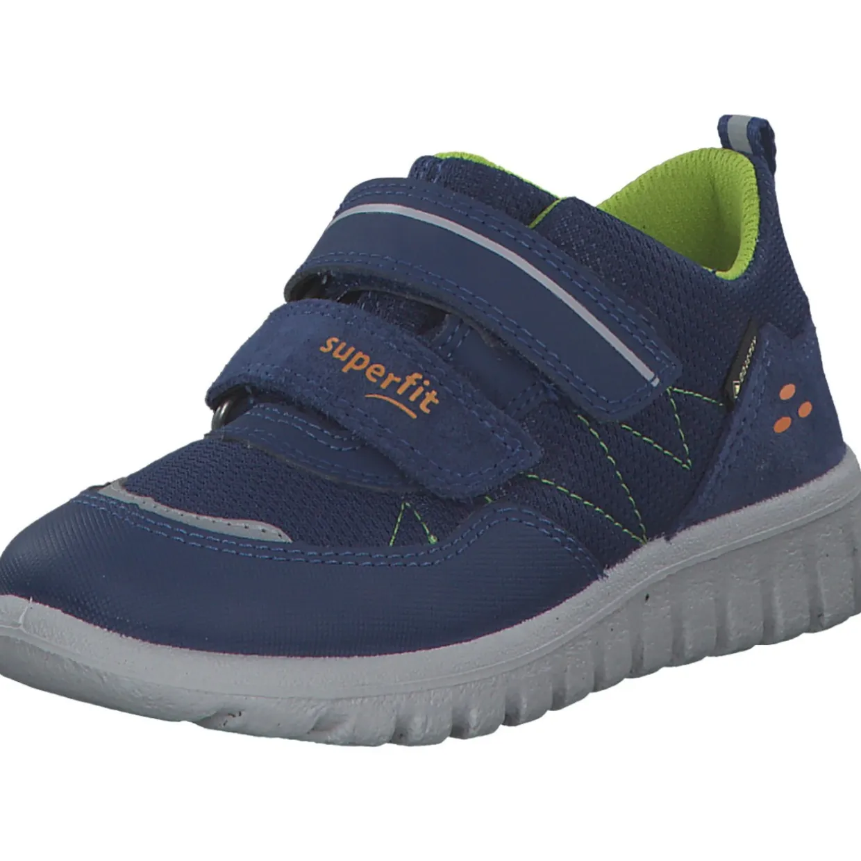 Superfit SPORT7 MINI 06182 M, Slipper (Kinder), Kinder, BLAU/HELLGRÜN