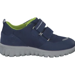 Superfit SPORT7 MINI 06182 M, Slipper (Kinder), Kinder, BLAU/HELLGRÜN