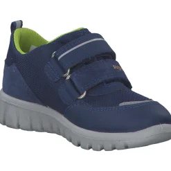 Superfit SPORT7 MINI 06182 M, Slipper (Kinder), Kinder, BLAU/HELLGRÜN