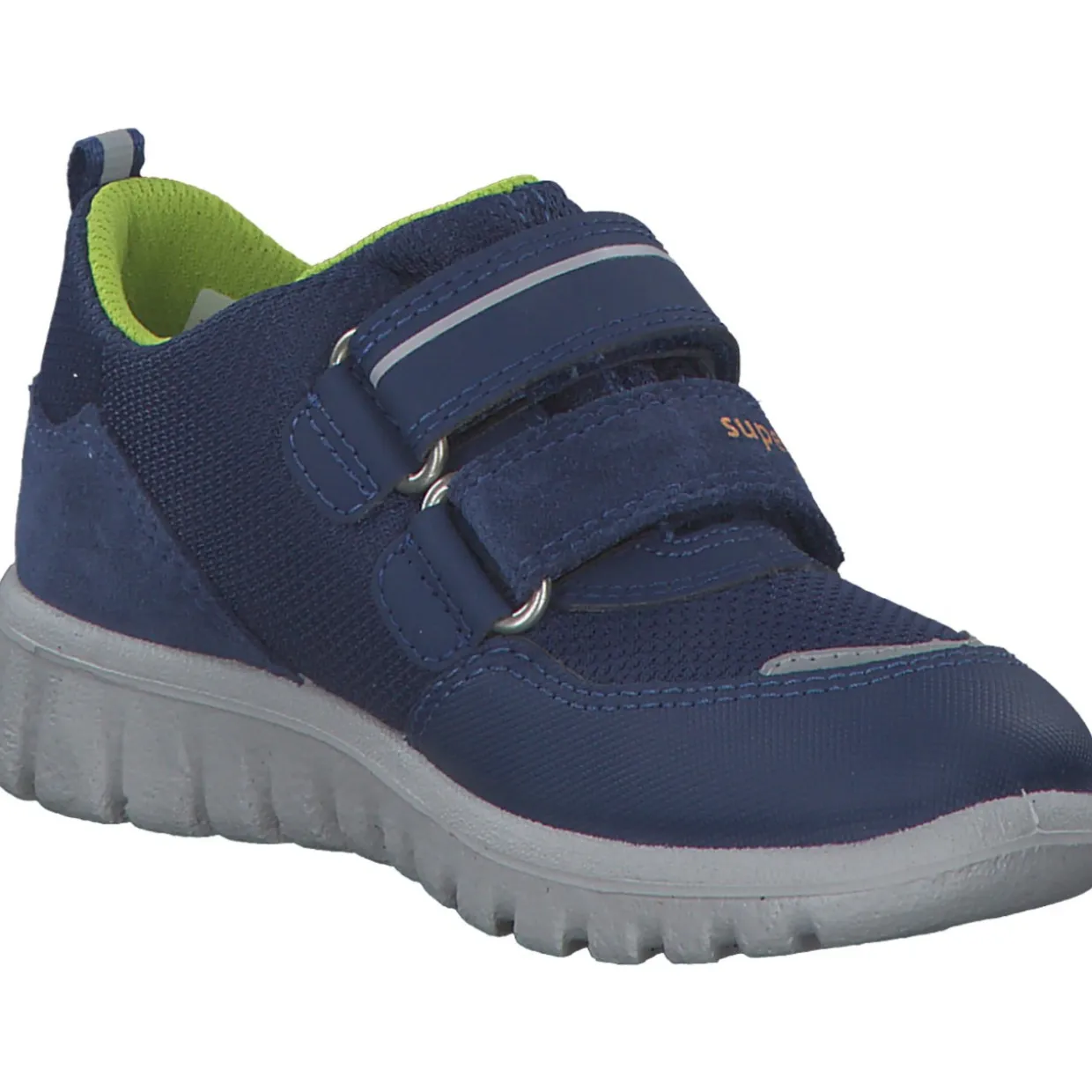 Superfit SPORT7 MINI 06182 M, Slipper (Kinder), Kinder, BLAU/HELLGRÜN