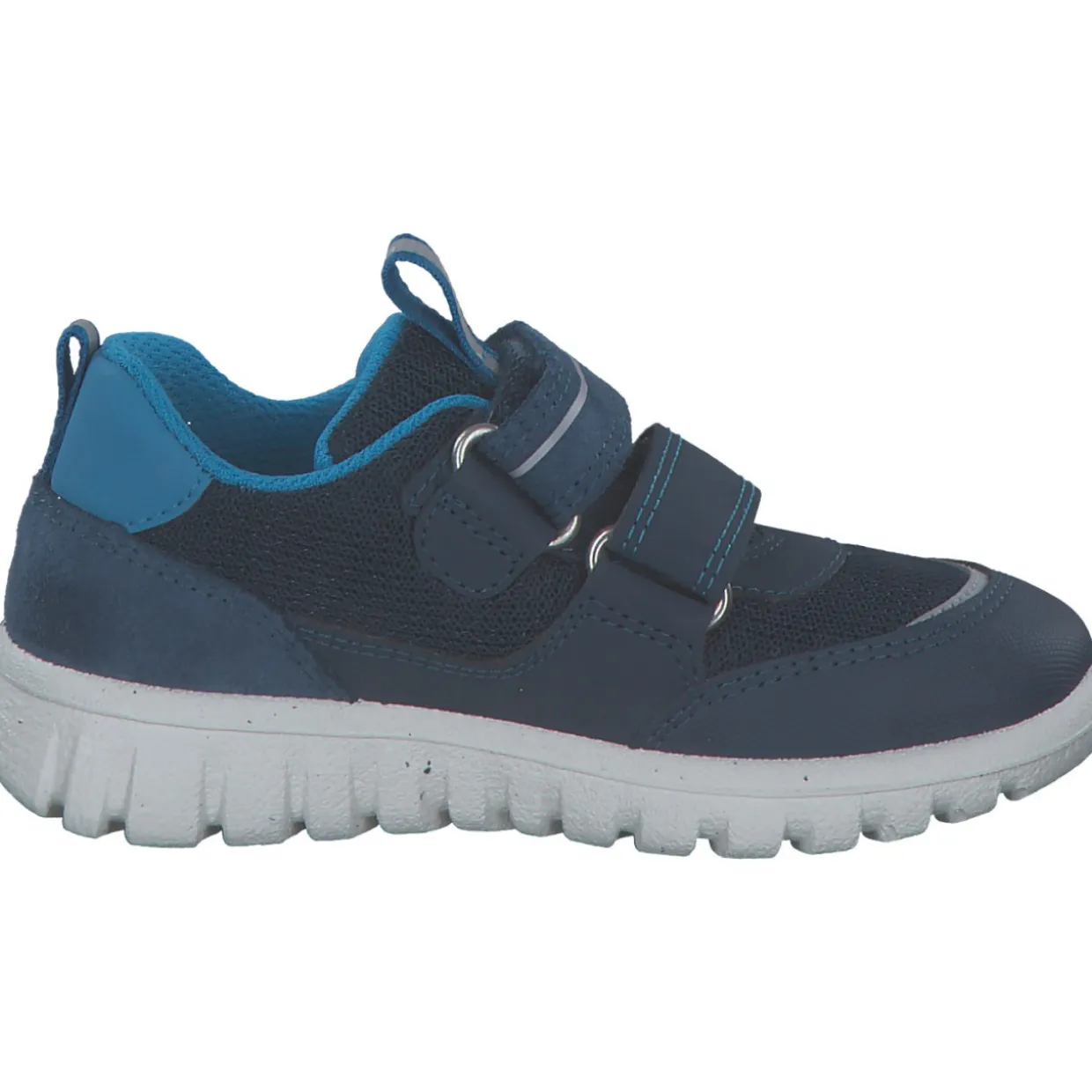 Superfit SPORT7 MINI 06203 M, Slipper (Kinder), Kinder, BLAU/TÜRKIS