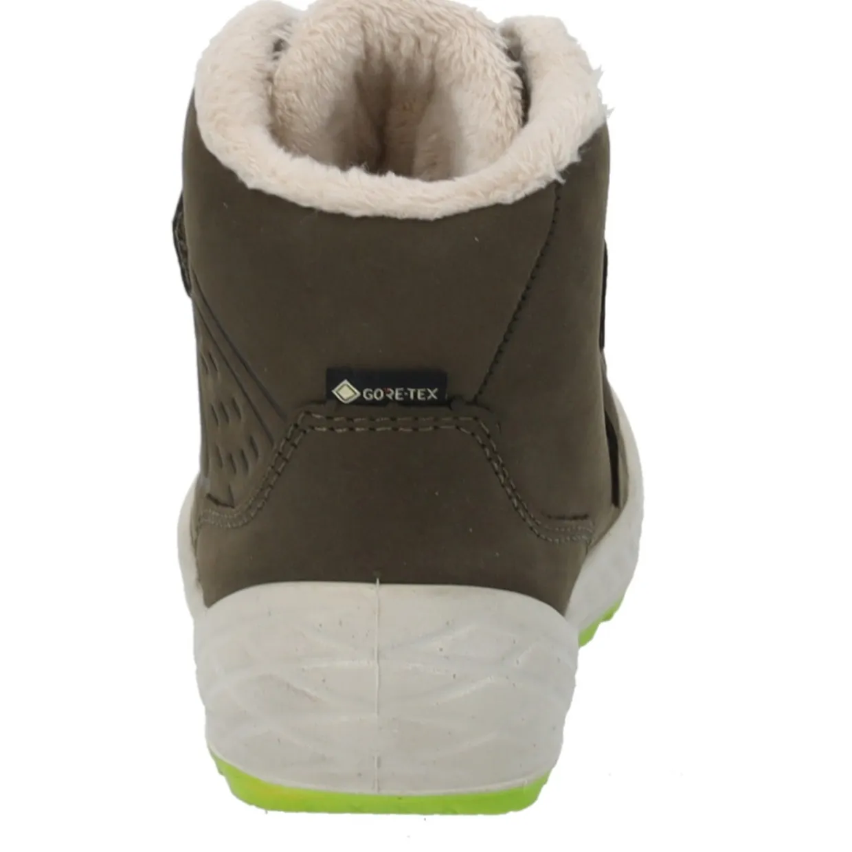 Superfit 1-106317-7000 Stiefelette Leder GROOVY, Lauflernschuhe, Kinder, Grün