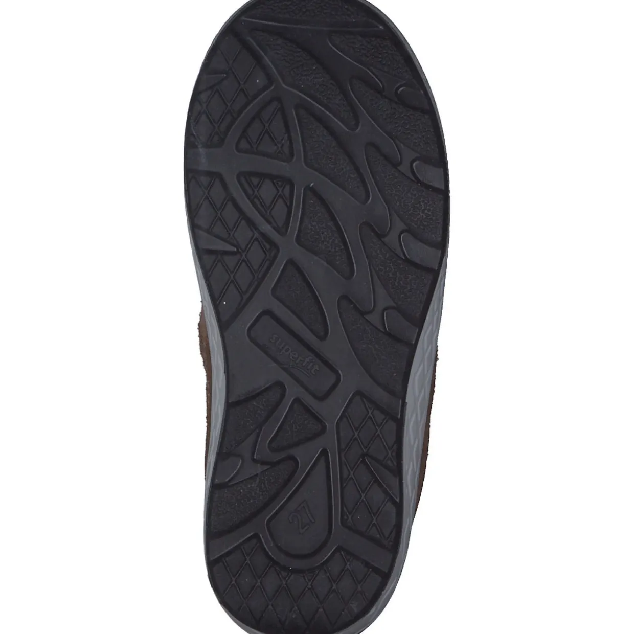 Superfit 1-106314-3000 Stiefelette Leder, Lauflernschuhe, Kinder, BRAUN/GELB