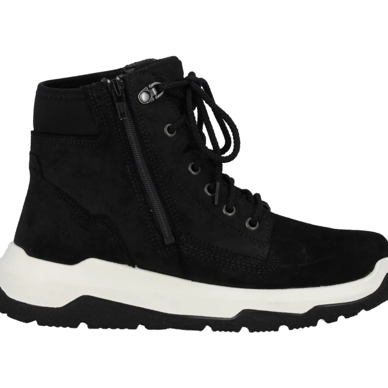 Superfit 1-000494-0000 Stiefelette Leder SPACE, Winterstiefel, Kinder, Schwarz
