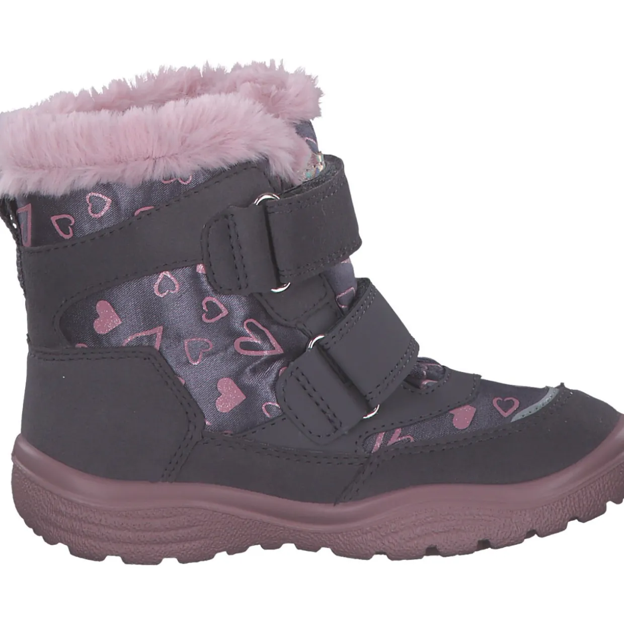 Superfit 1-009091-8510 Stiefelette Synthetik, Winterstiefel, Kinder, lila/rosa