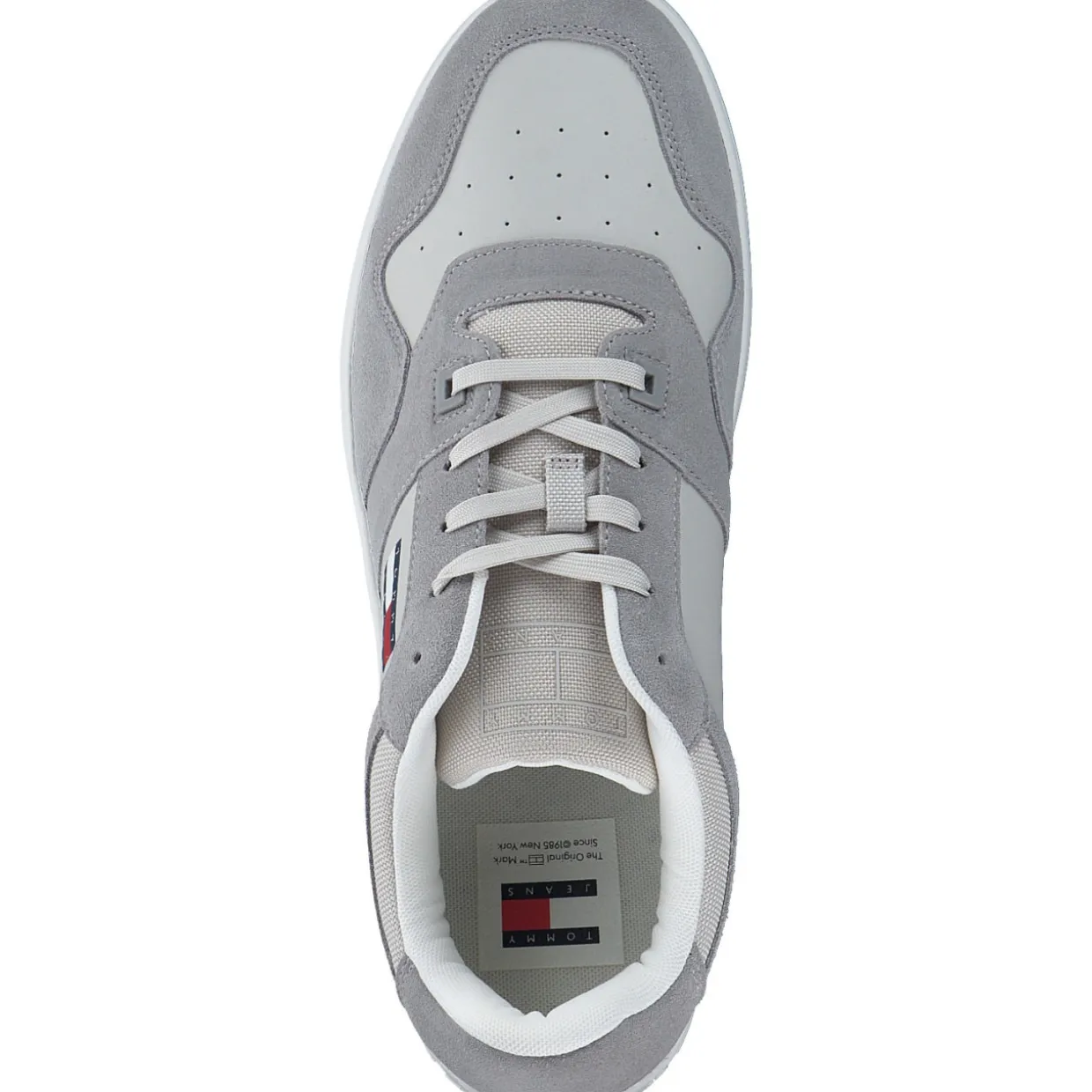 Tommy Hilfiger EM0EM01440PRZ TJM BASKET LEATHER, Klassische- & Business Schuhe, Herren, Granite Road