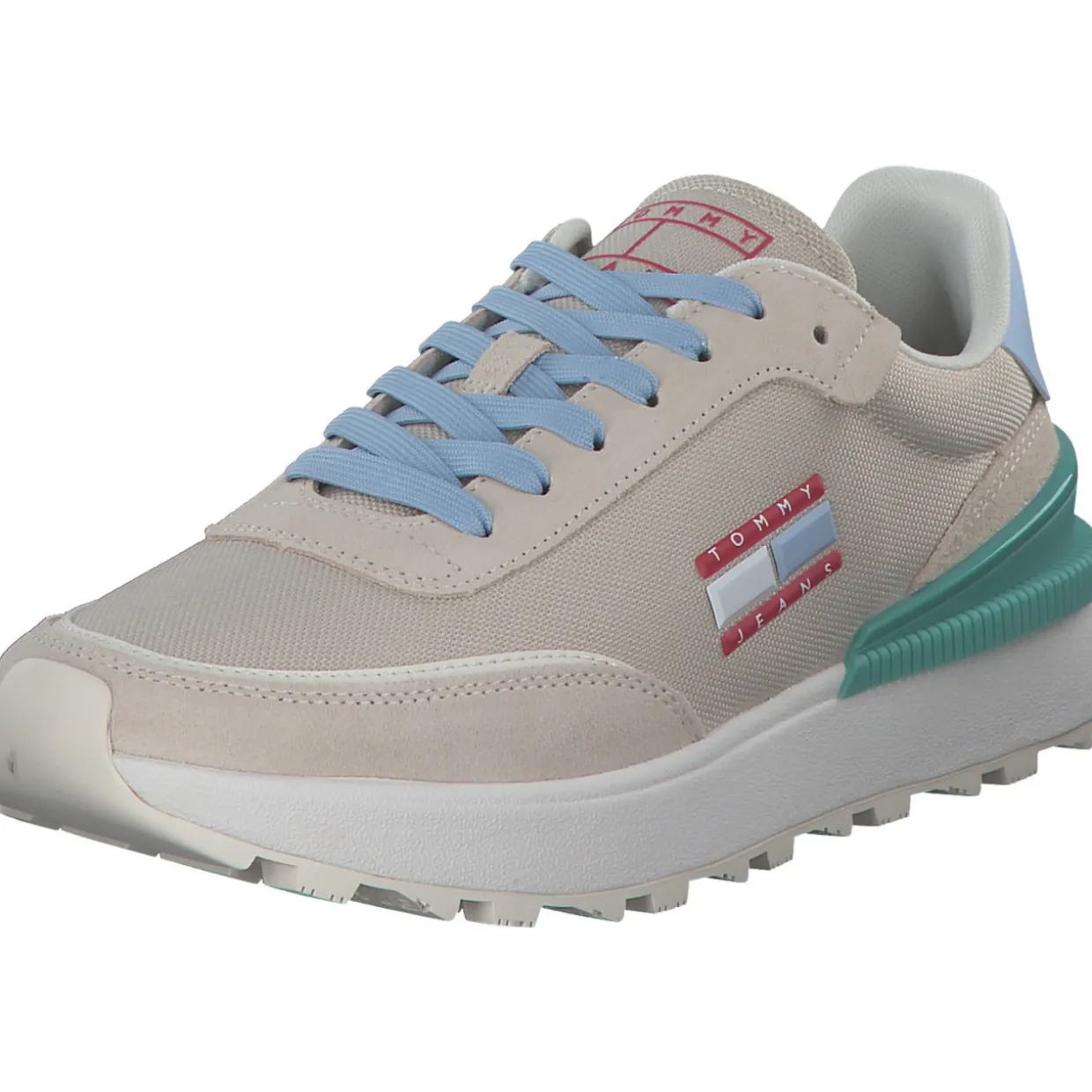Tommy Hilfiger EN0EN02028, Sneakers Low, Damen, Beige