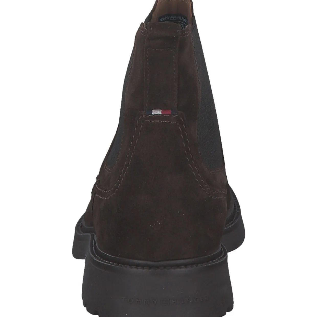 Tommy Hilfiger FM0FM05104GOP HILFIGER COMFORT LWT SUEDE, Chelsea Boots, Herren, Dark Coffee